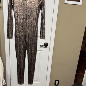 SpiritHoods Snake Print Jumpsuit